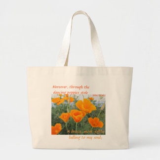 California Poppy Large Tote Bag
