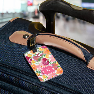 Patterned Name Meaning Personalized Luggage Tag Set