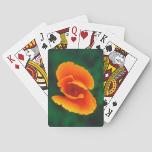 California Poppy Poker Cards