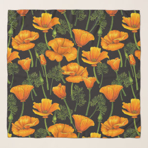 California poppy scarf