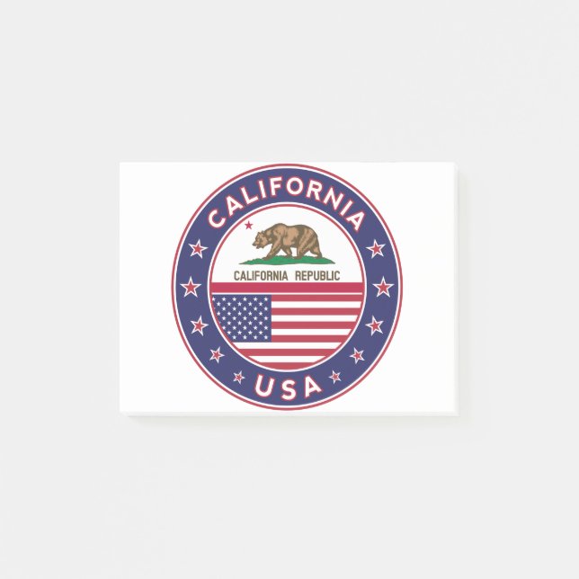 California Post-it Notes (Front)