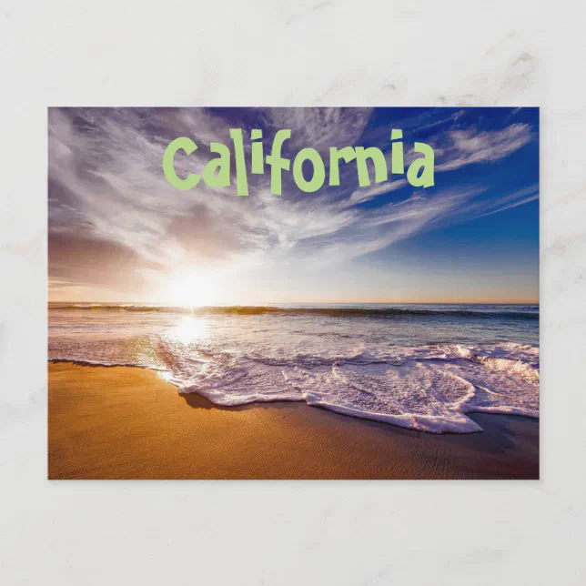 California Postcard Zazzle