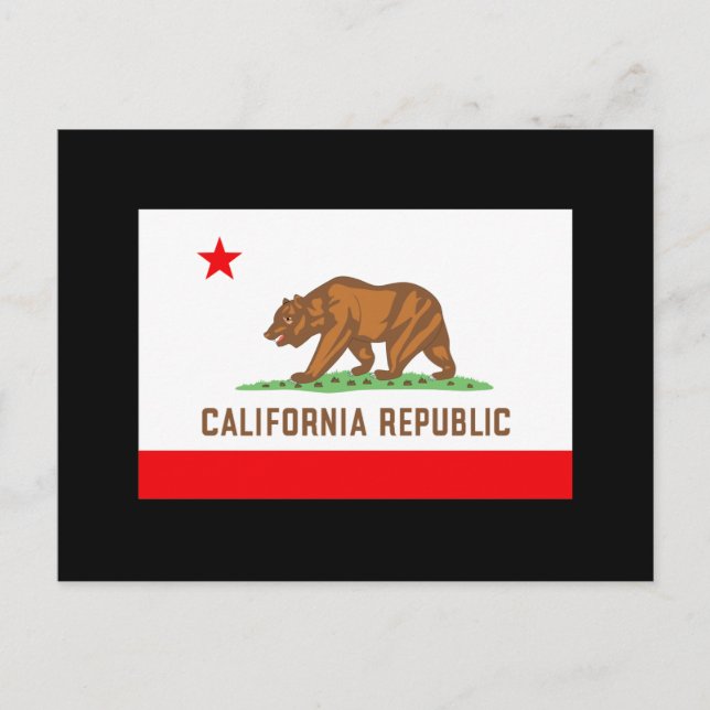 CALIFORNIA POSTCARD (Front)