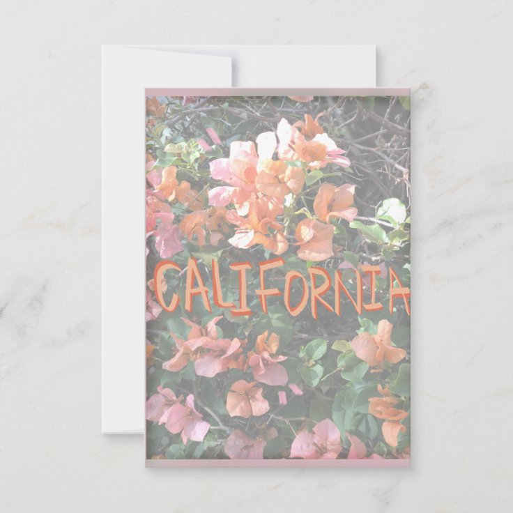California postcard Zazzle