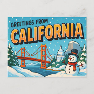 CALIFORNIA Postcard