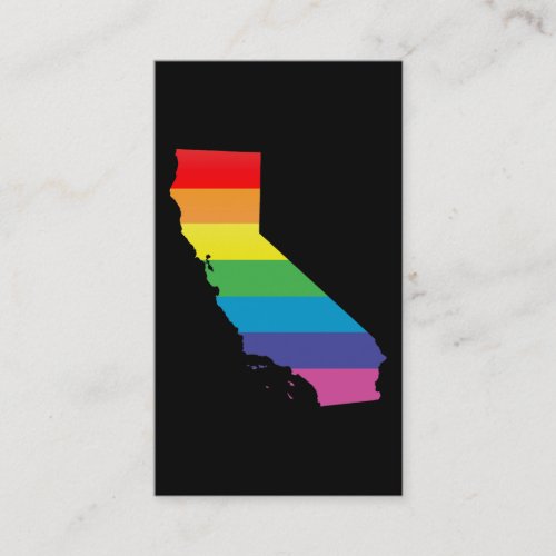 california pride business card