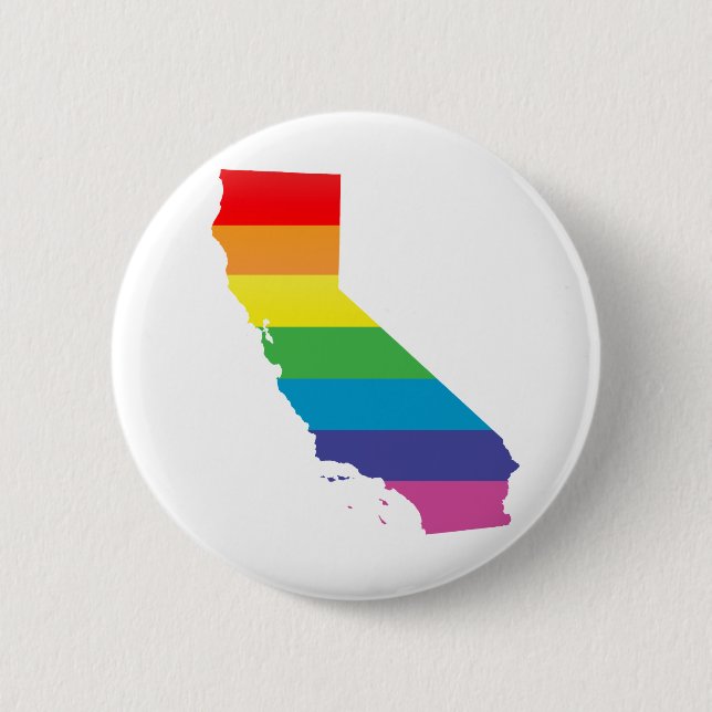 california pride button (Front)