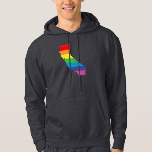 california pride hoodie