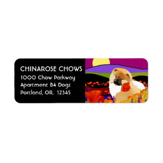 CALIFORNIA PUPPY - Return Address Labels Customiz