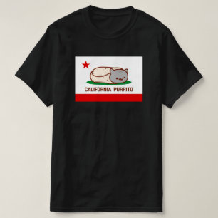 CALIFORNIA PURRITO - Funny Cat Burrito T-Shirt