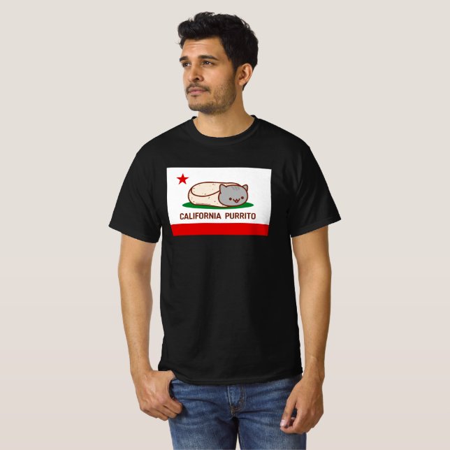 CALIFORNIA PURRITO T-Shirt (Front Full)