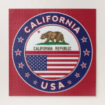California Puzzle (red version)
