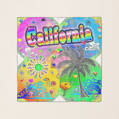 California Quadro Seasons Scarf