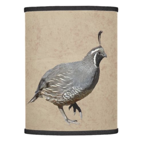 CALIFORNIA QUAIL LAMP SHADE