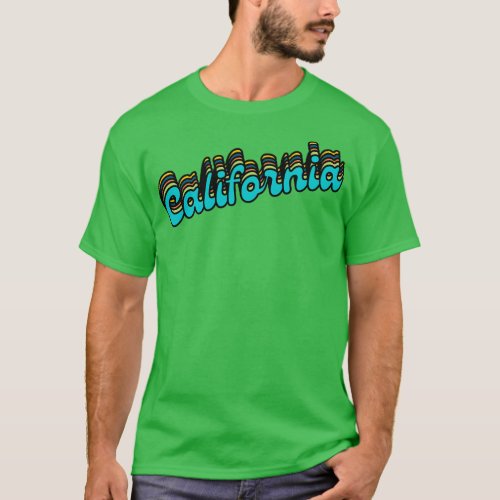 California Rainbow T_Shirt
