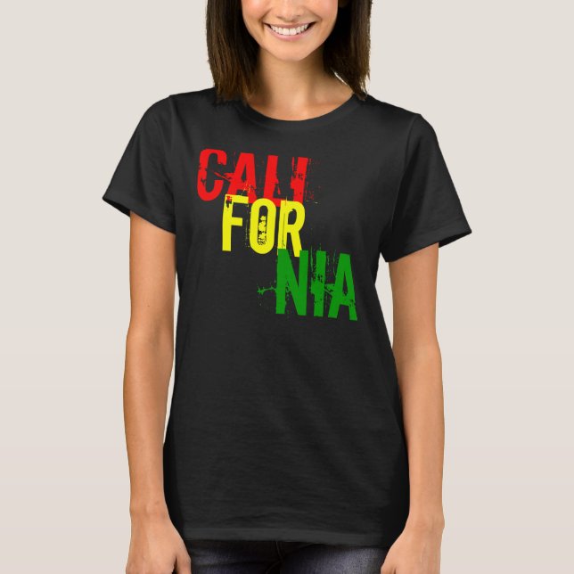 California Rasta T-Shirt (Front)