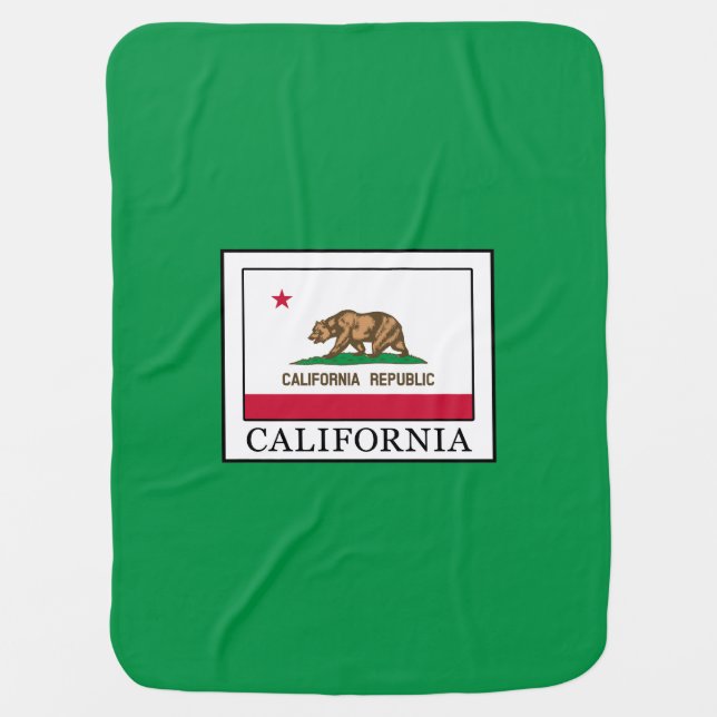 California Receiving Blanket (Front)