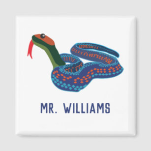 periodic table color snake Refrigerator Zazzle Teacher  Magnets  Science