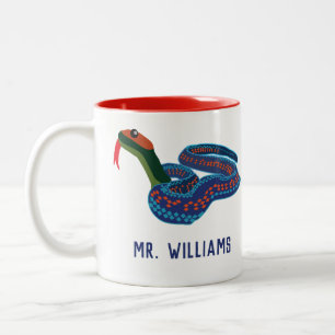California Red Sided Garter Snake Personalized Mug