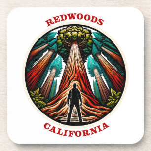 California Redwoods Beverage Coaster