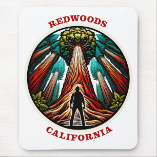 California Redwoods Mouse Pad