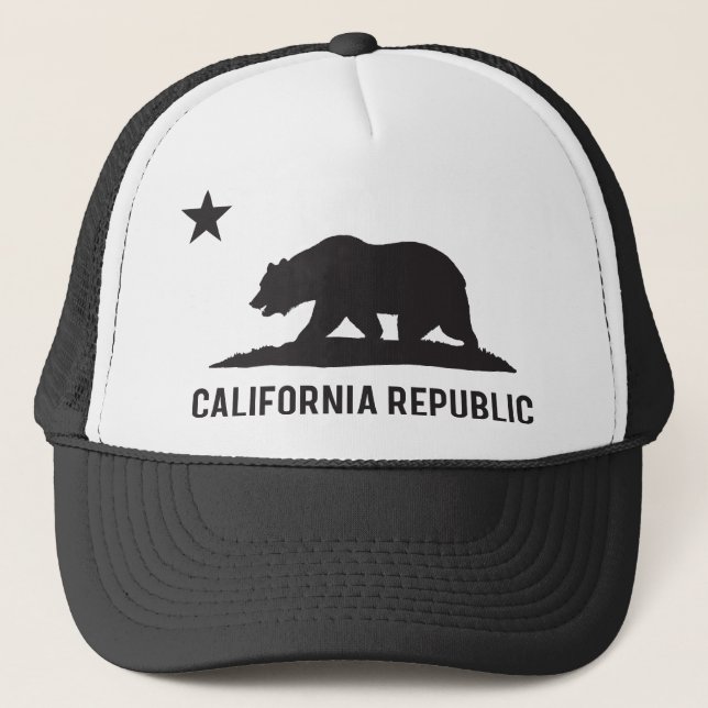 California Republic - Basic Trucker Hat (Front)
