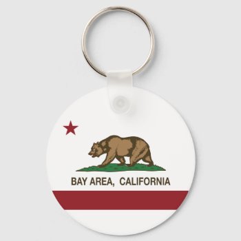 California Republic Bay Area Keychain by LgTshirts at Zazzle
