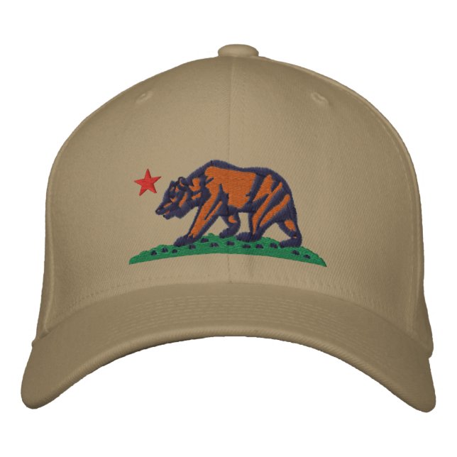 CALIFORNIA REPUBLIC BEAR Essentials Cap (Front)