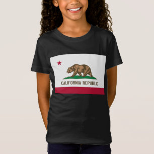 California Republic Bear Flag: Cali Golden State T-Shirt