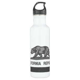 California Republic (Black) Water Bottle