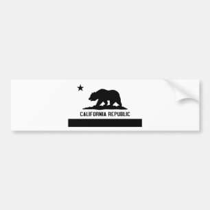 California Republic Bumper Sticker