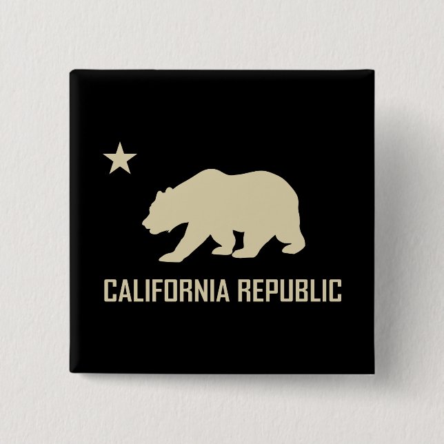 California Republic Button (Front)