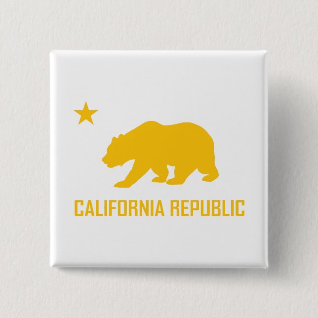 California Republic Button (Front)