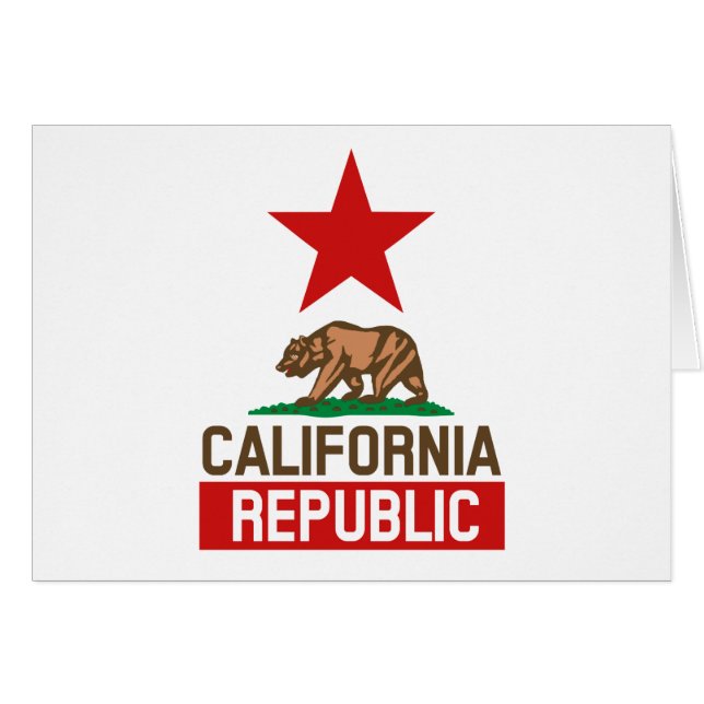 California Republic Cards (Front Horizontal)