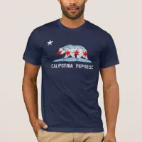 California Bear Chicago Flag Transplant Family Home T-Shirt