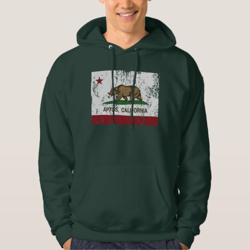 California REpublic Flag Aptos Hoodie