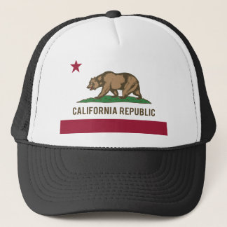 California Republic Flag - Color Trucker Hat