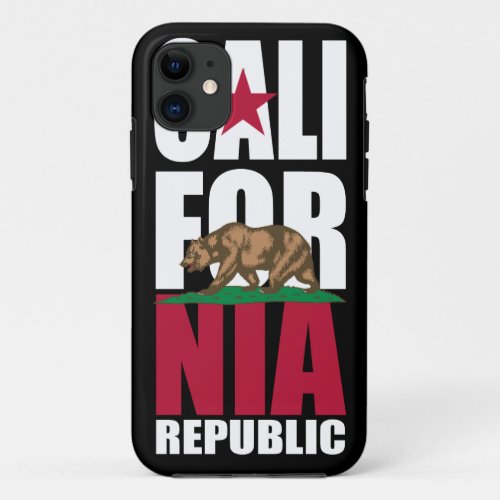 California Republic Flag iPhone 5 Case