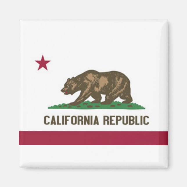 California Republic Flag magnet (Front)