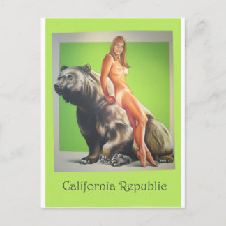 California Republic - Funny Postcards