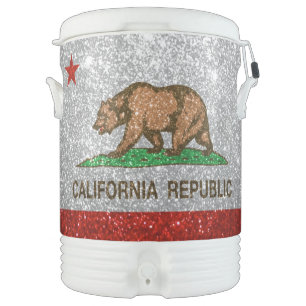 California Republic Glitter Beverage Cooler