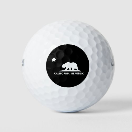 California Republic Golf Balls