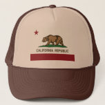 California Republic Grizzly Bear Hat at Zazzle