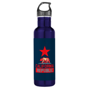 California Republic in Style Water Bottle