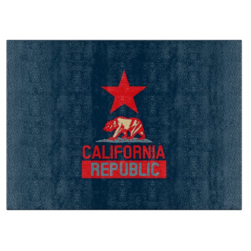 California Republic in Urban Hope Style Cutting Board