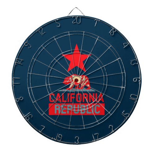 California Republic in Urban Hope Style Dart Board