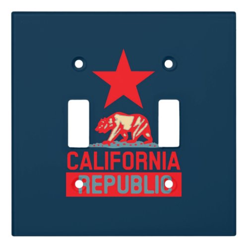 California Republic in Urban Hope Style Light Switch Cover