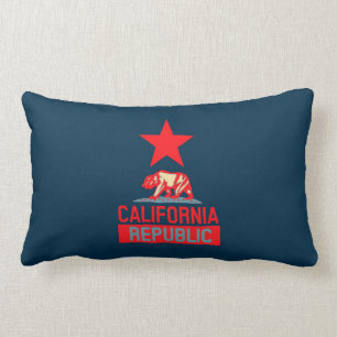 California Republic in Urban Hope Style Lumbar Pillow