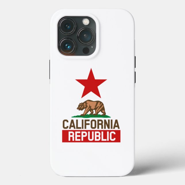 California Republic iPhone Case (Back)