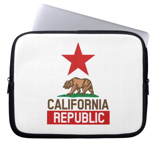 California Republic Laptop Sleeve (Front)
